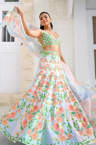 Sania Maskatiya | Fall Festive Glimmer | Nariman -  Sania Maskatiya Ladies Clothes - Original Designer Dress - House of Maryam
