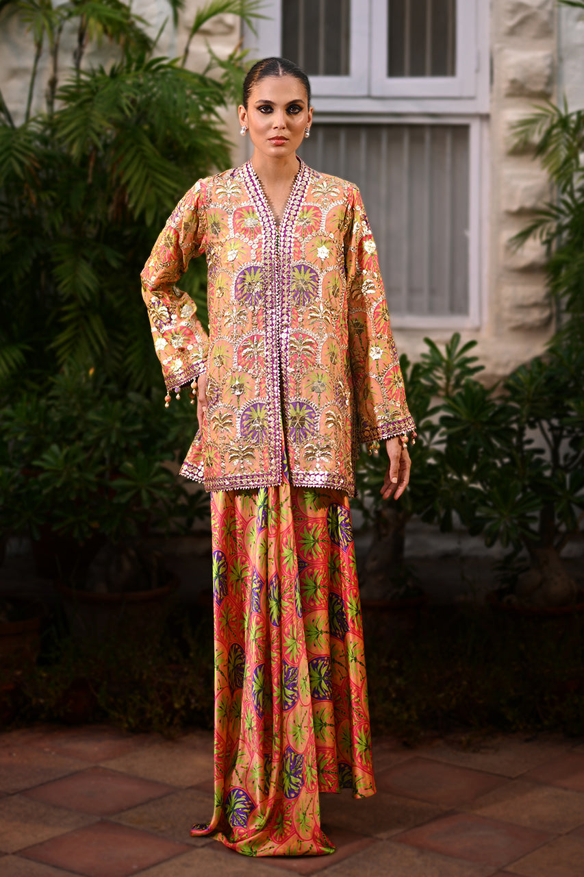 Sania Maskatiya | Fall Festive Glimmer | Miran -  Sania Maskatiya Ladies Clothes - Original Designer Dress - House of Maryam
