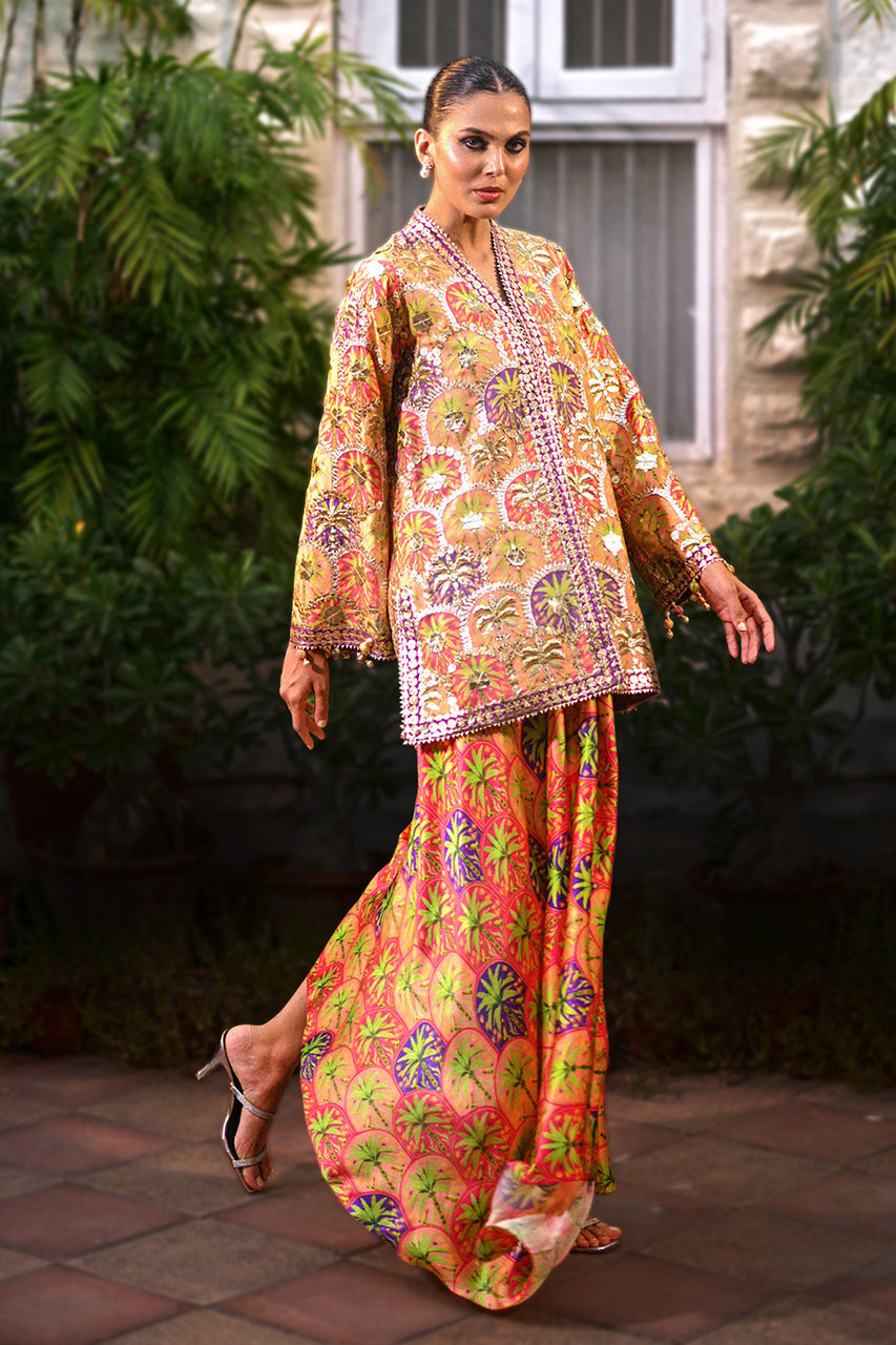 Sania Maskatiya | Fall Festive Glimmer | Miran -  Sania Maskatiya Ladies Clothes - Original Designer Dress - House of Maryam
