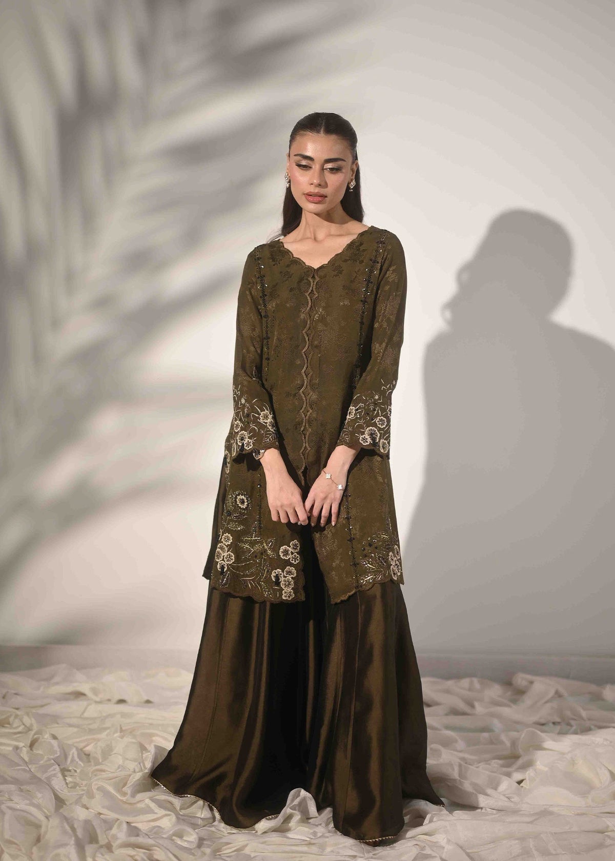 Umsha | Lumiere Luxe Edit | Olive Mossique-5