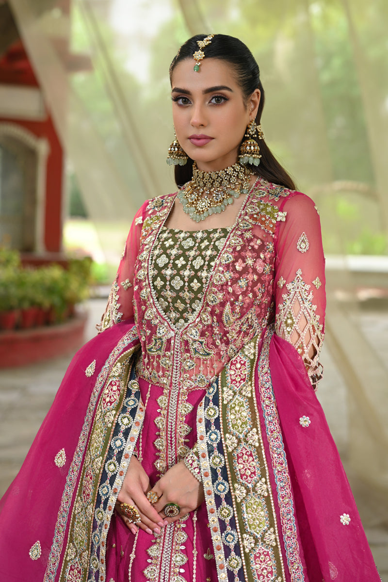 Qalamkar | Singhar Wedding Collection | RF-04 RIMEL by Designer Qalamkar - House of Maryam - Pakistani Designer Ethnic Wear in {{ shop.shopifyCountryName }}