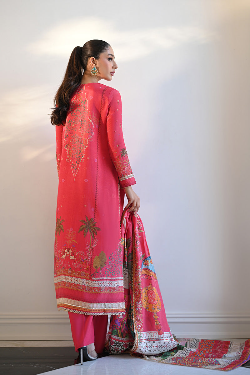 Mina Hasan | Signature Pret | Mughal Garden Pink-2