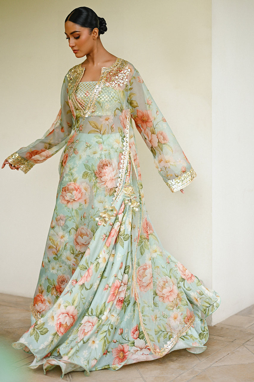Sania Maskatiya | Fall Festive Glimmer | Janan -  Sania Maskatiya Ladies Clothes - Original Designer Dress - House of Maryam