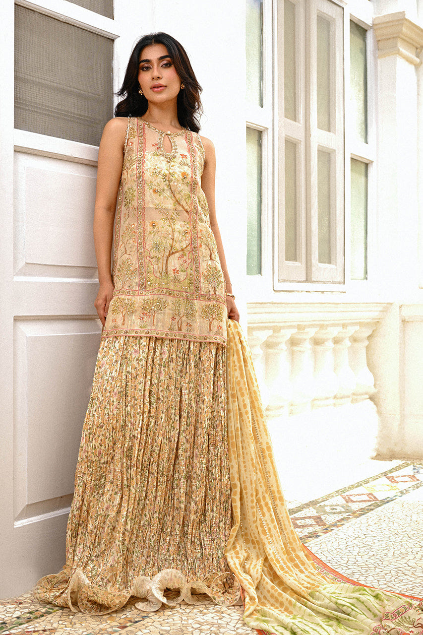 Sania Maskatiya | Fall Festive Glimmer |Nishka -  Sania Maskatiya Ladies Clothes - Original Designer Dress - House of Maryam