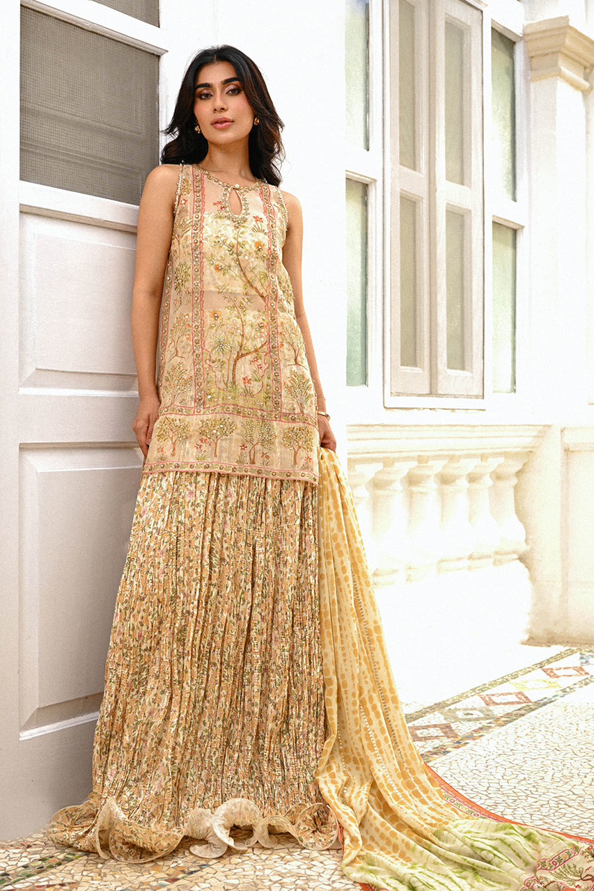 Sania Maskatiya | Fall Festive Glimmer |Nishka -  Sania Maskatiya Ladies Clothes - Original Designer Dress - House of Maryam