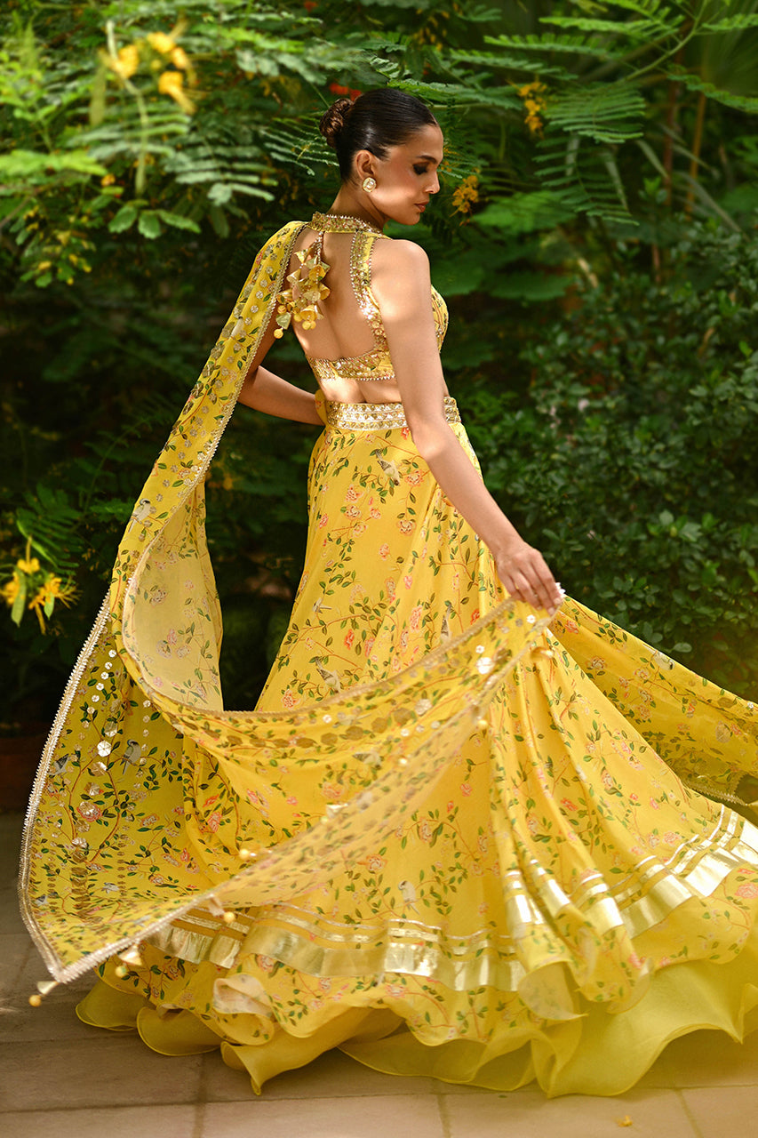 Sania Maskatiya | Fall Festive Glimmer | Soni -  Sania Maskatiya Ladies Clothes - Original Designer Dress - House of Maryam