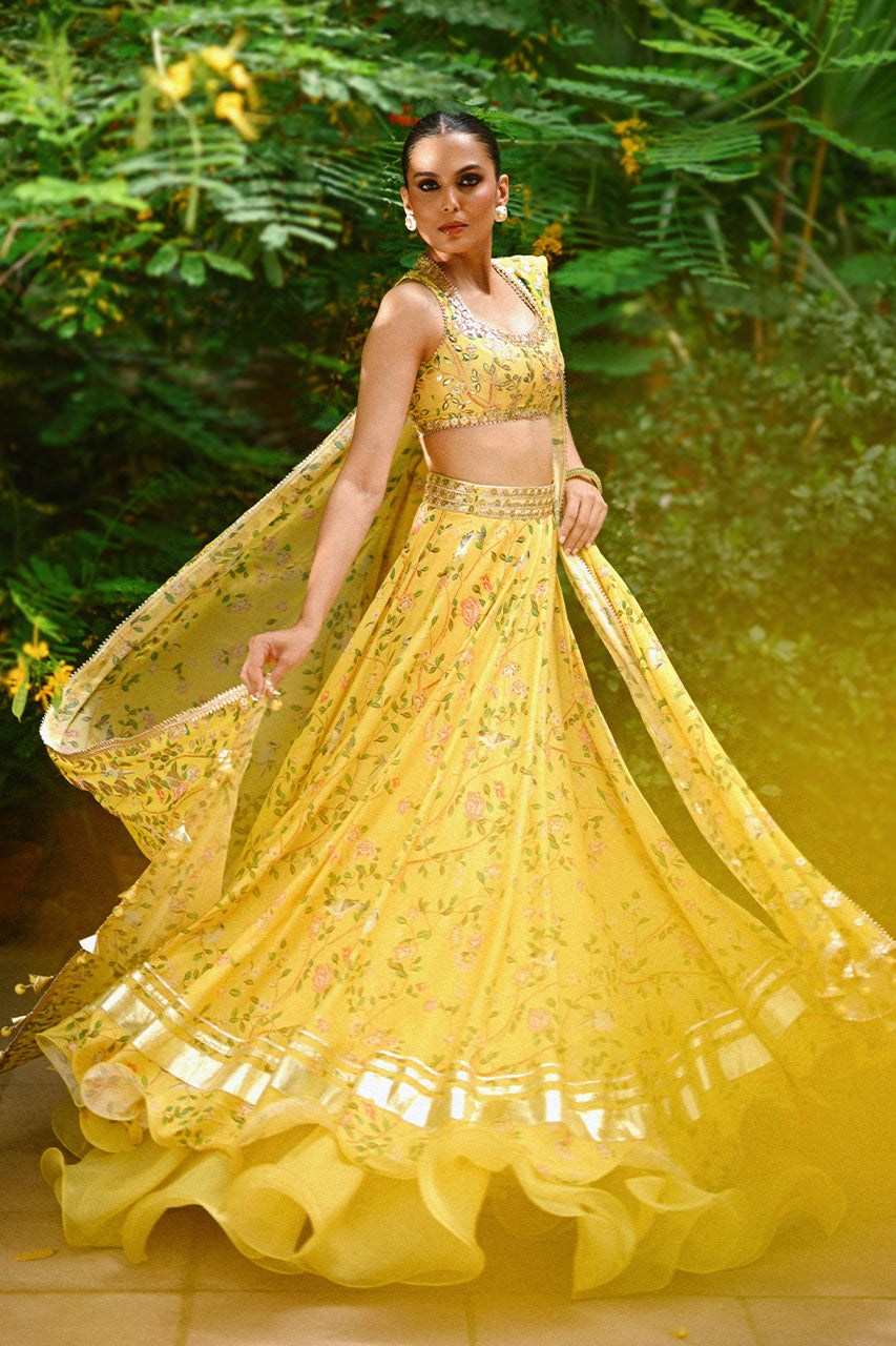 Sania Maskatiya | Fall Festive Glimmer | Soni -  Sania Maskatiya Ladies Clothes - Original Designer Dress - House of Maryam