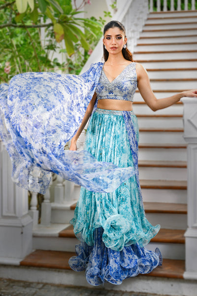 Sania Maskatiya | Fall Festive Glimmer | Vima -  Sania Maskatiya Ladies Clothes - Original Designer Dress - House of Maryam
