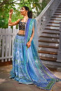 Sania Maskatiya | Fall Festive Glimmer | Jade -  Sania Maskatiya Ladies Clothes - Original Designer Dress - House of Maryam