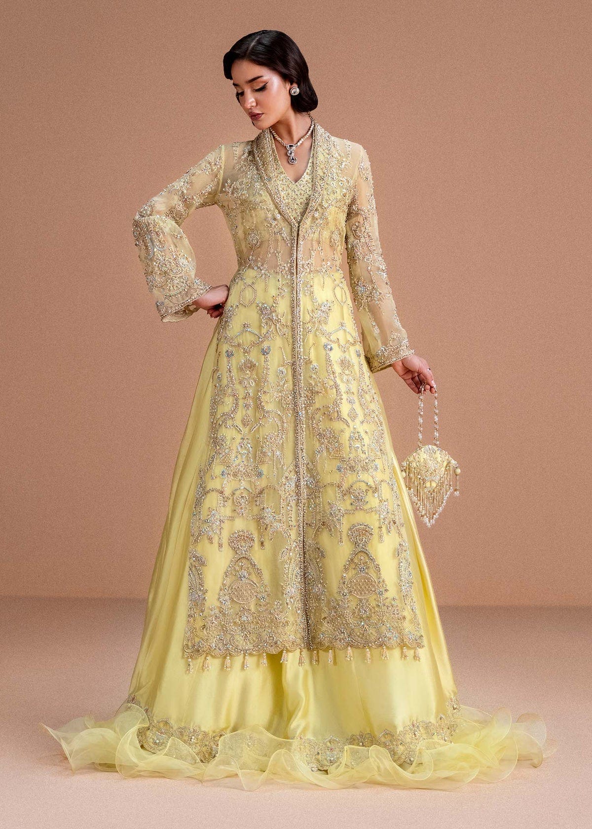 Kanwal Malik | Nysa Luxury Pret 25 |Meira -  Kanwal Malik Ladies Clothes - Original Designer Dress - House of Maryam