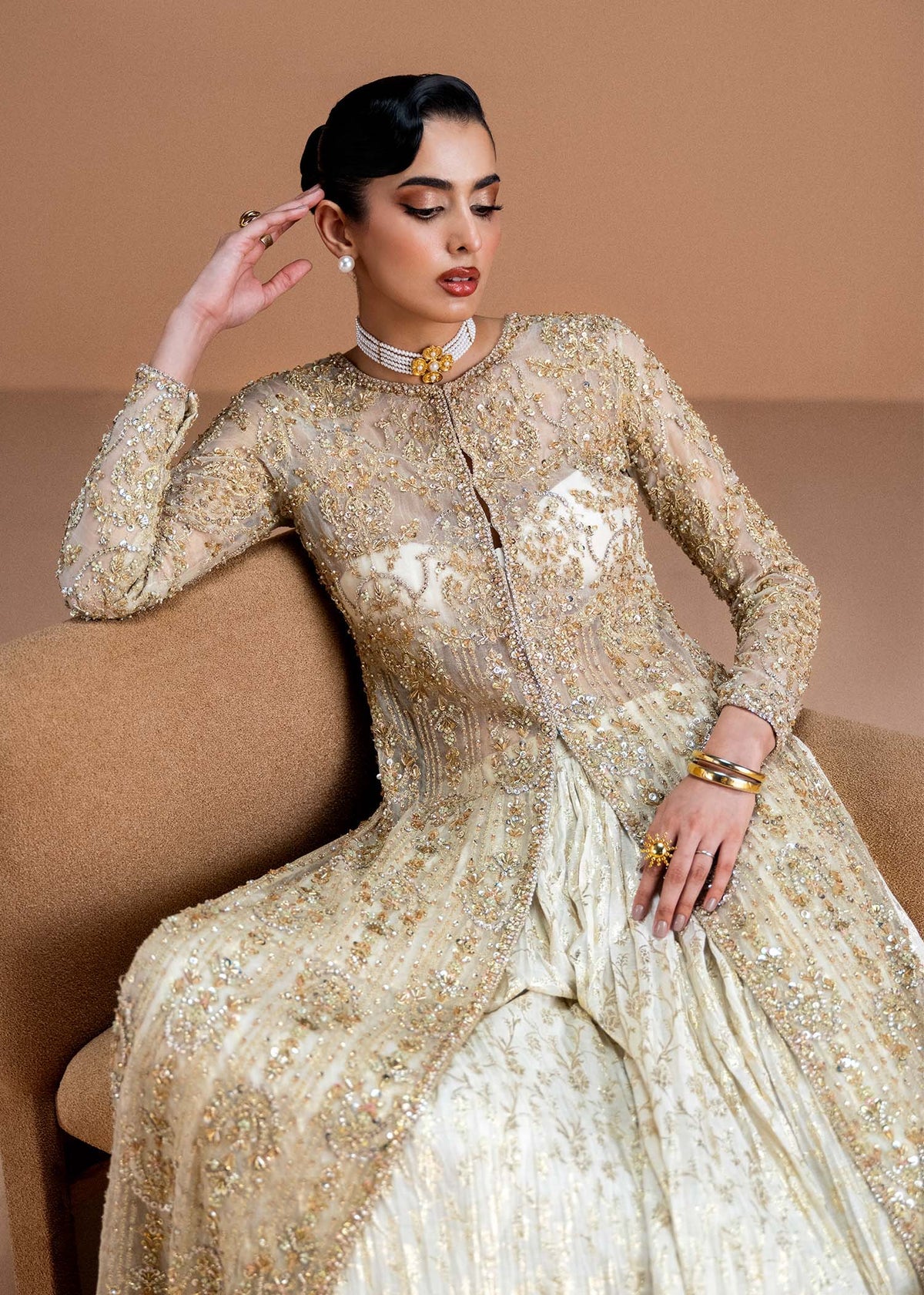 Kanwal Malik | Nysa Luxury Pret 25 | Aneesa -  Kanwal Malik Ladies Clothes - Original Designer Dress - House of Maryam