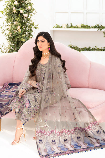 Ramsha | Minhal Organza Collection | M-809 -  Ramsha Formal - Original Designer Dress - House of Maryam