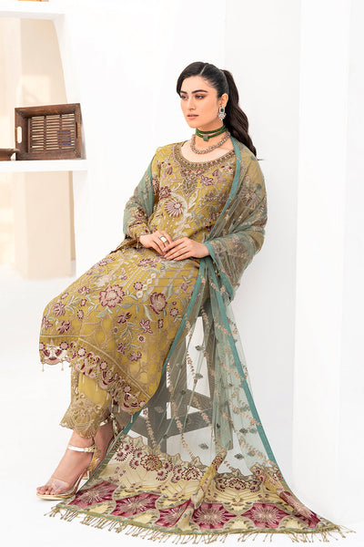 Ramsha | Minhal Organza Collection | M-805 -  Ramsha Formal - Original Designer Dress - House of Maryam