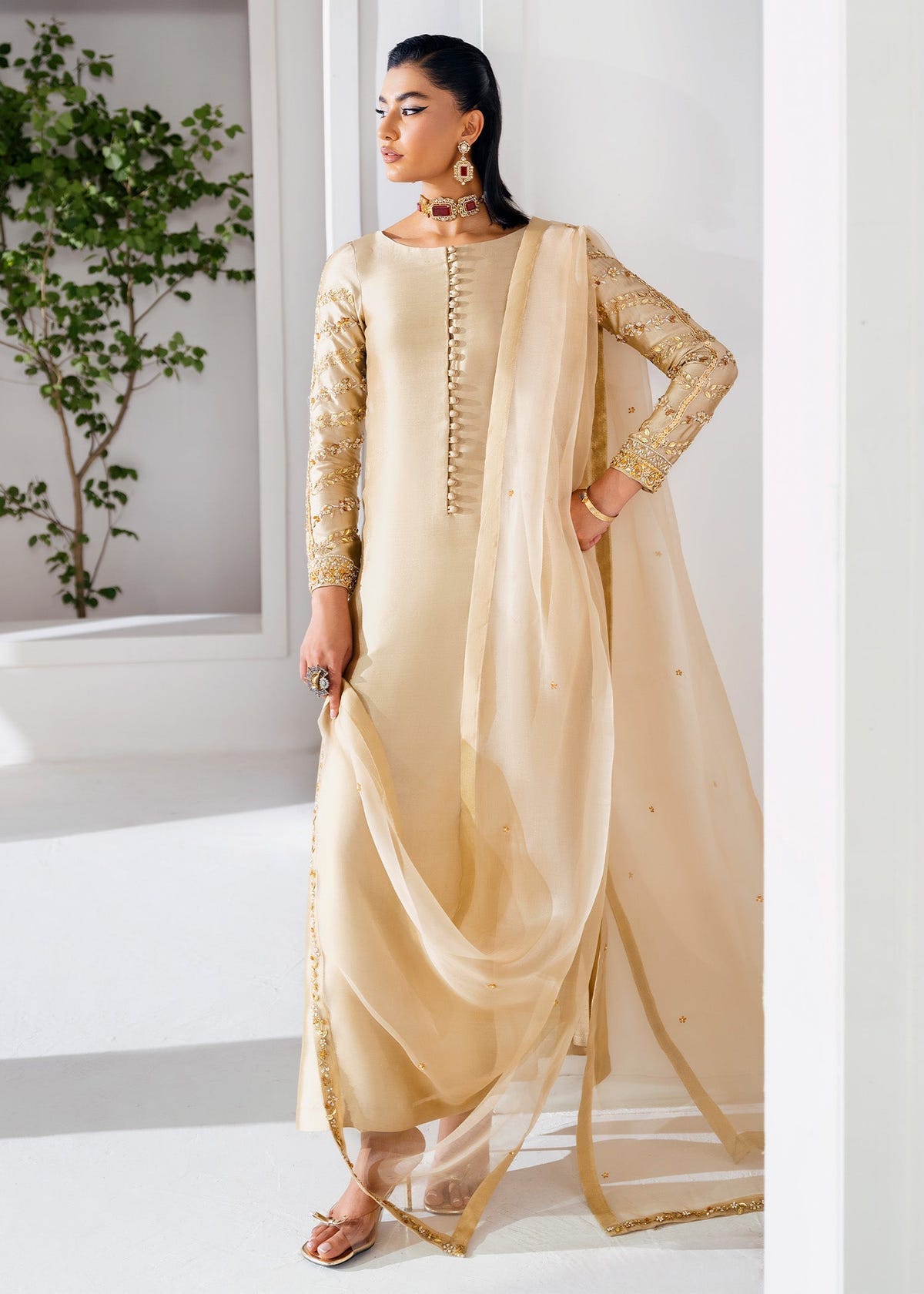 Mahum Asad | The Remix Edit | Jazz -  Mahum Asad Ladies Clothes - Original Designer Dress - House of Maryam