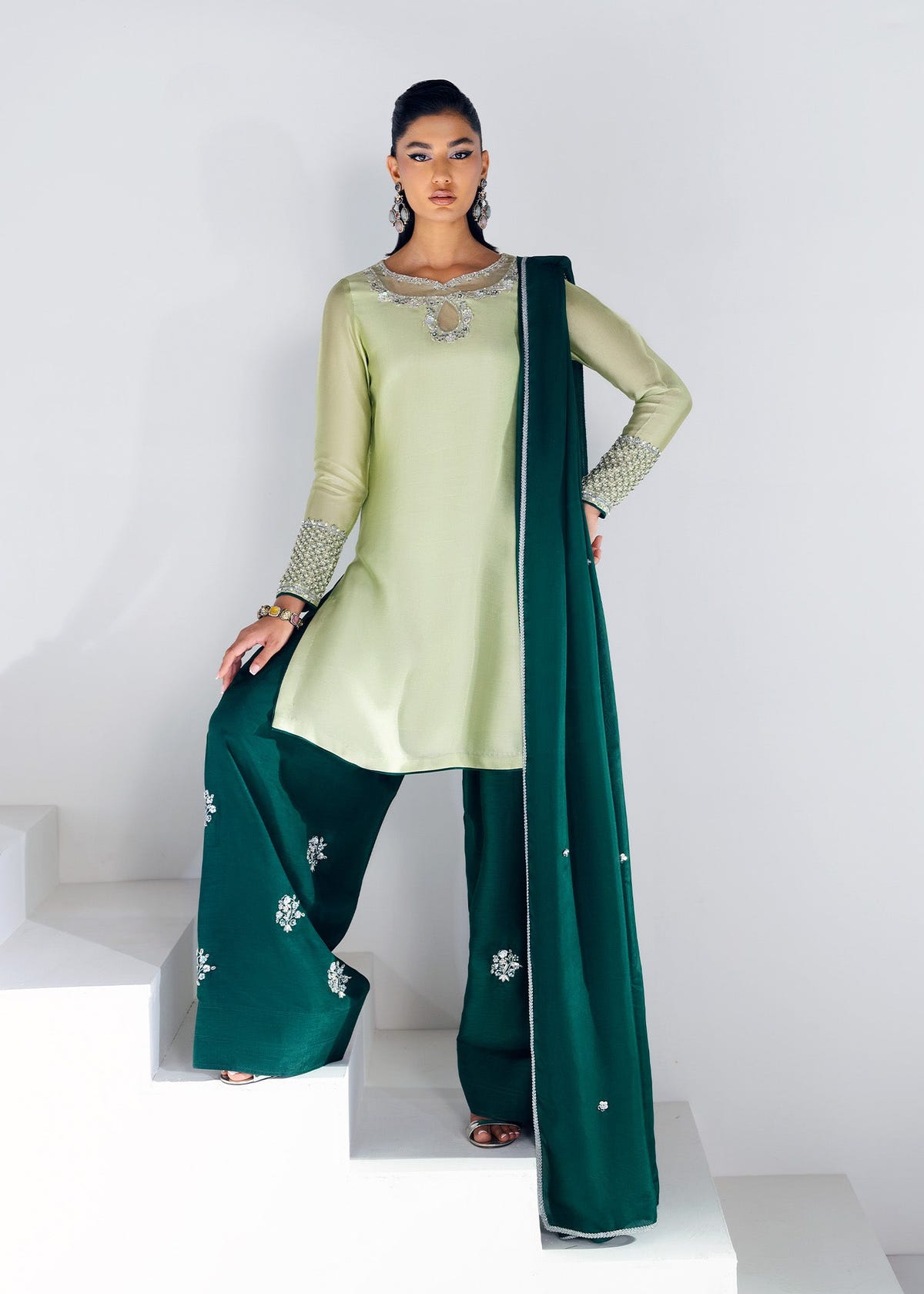 Mahum Asad | The Remix Edit | Salsa -  Mahum Asad Ladies Clothes - Original Designer Dress - House of Maryam