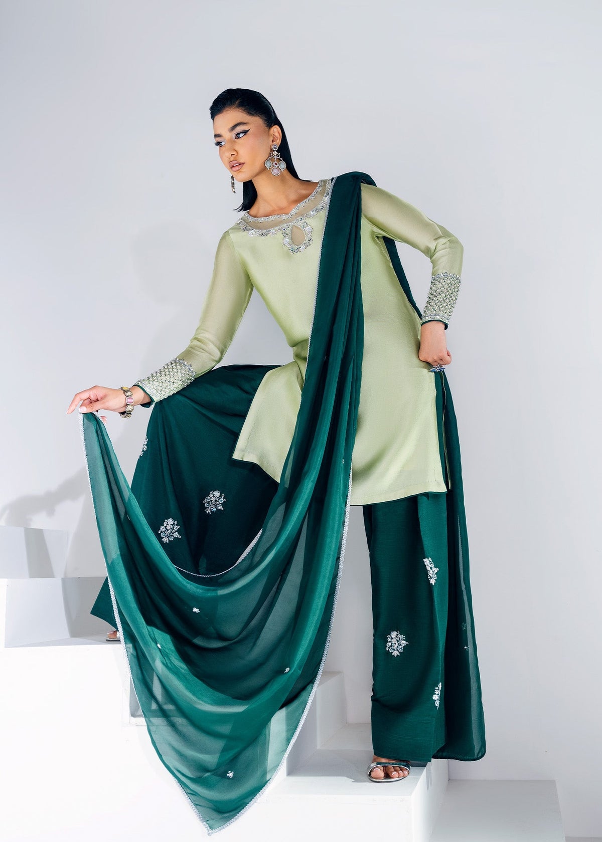 Mahum Asad | The Remix Edit | Salsa -  Mahum Asad Ladies Clothes - Original Designer Dress - House of Maryam