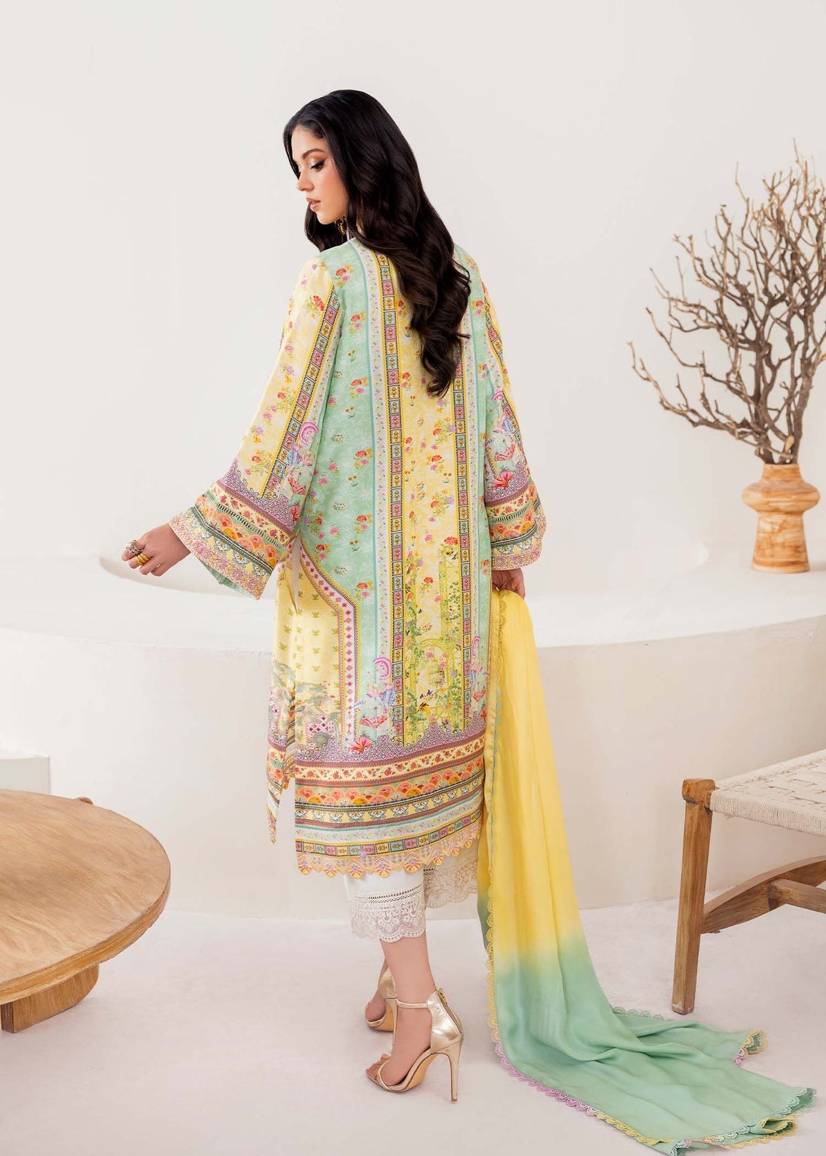 Kanwal Malik | Rosalia Silk Eid 25 | Mira -  Kanwal Malik Ladies Clothes - Original Designer Dress - House of Maryam