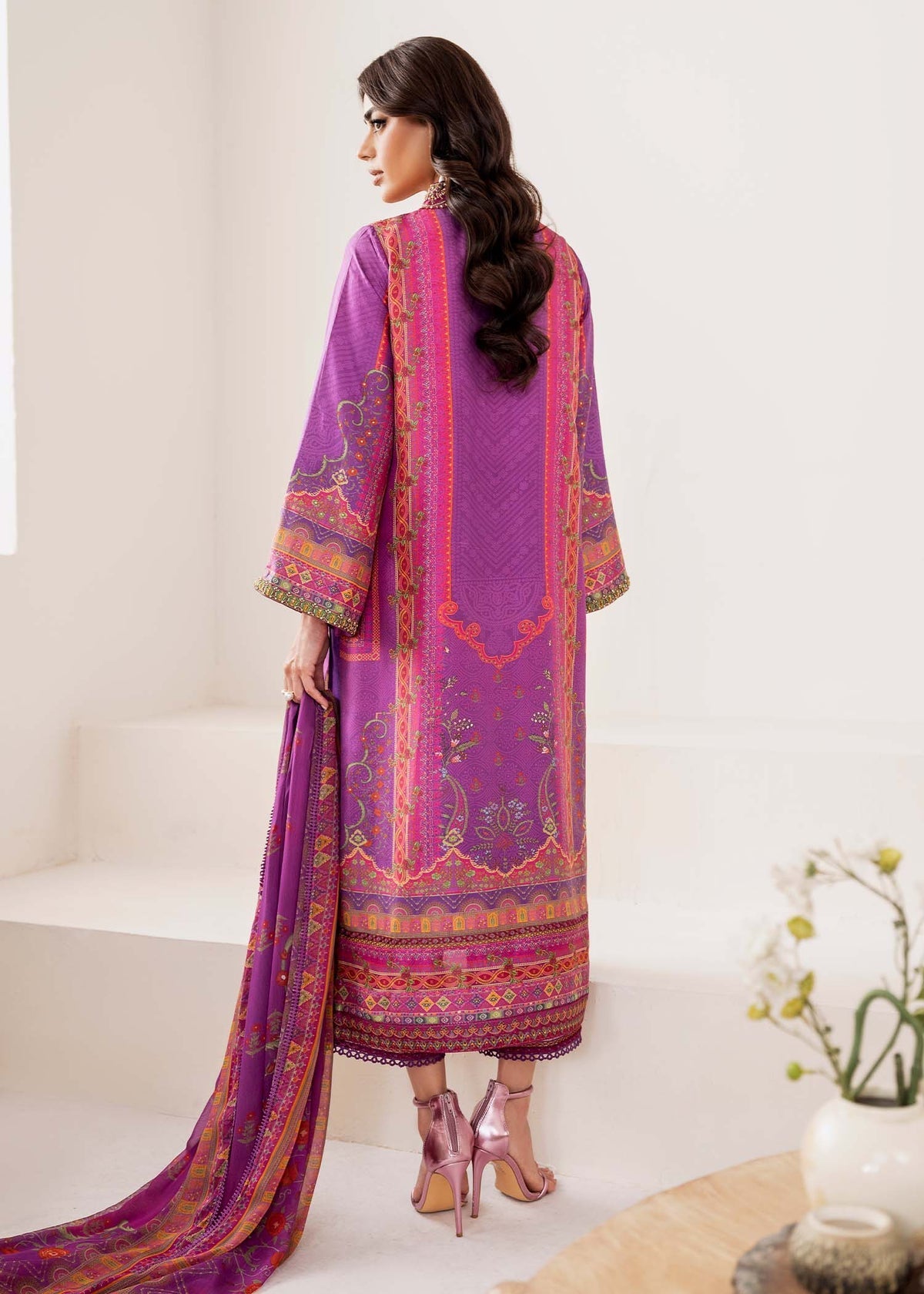 Kanwal Malik | Rosalia Silk Eid 25 | Giana -  Kanwal Malik Ladies Clothes - Original Designer Dress - House of Maryam