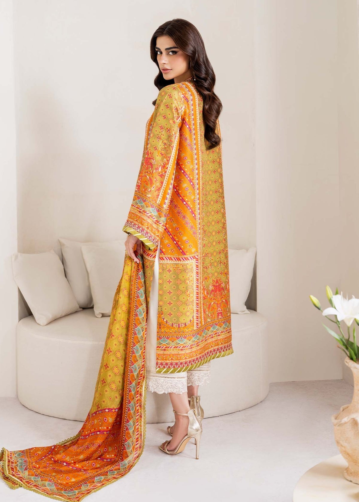 Kanwal Malik | Rosalia Silk Eid 25 | Elise -  Kanwal Malik Ladies Clothes - Original Designer Dress - House of Maryam