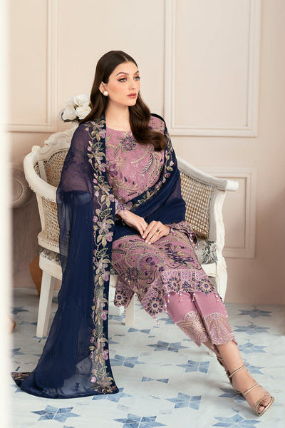 Ramsha | Rangoon Chiffon Collection 24 | D-910 -  Ramsha Formal - Original Designer Dress - House of Maryam