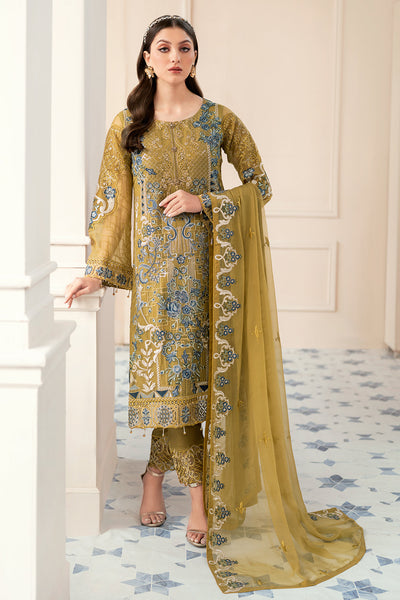 Ramsha | Rangoon Chiffon Collection 24 | D-903 -  Ramsha Formal - Original Designer Dress - House of Maryam