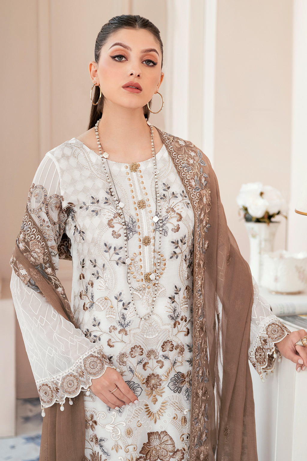 Ramsha | Rangoon Chiffon Collection 24 | D-911 by Designer Ramsha - House of Maryam - Pakistani Designer Ethnic Wear in {{ shop.shopifyCountryName }}