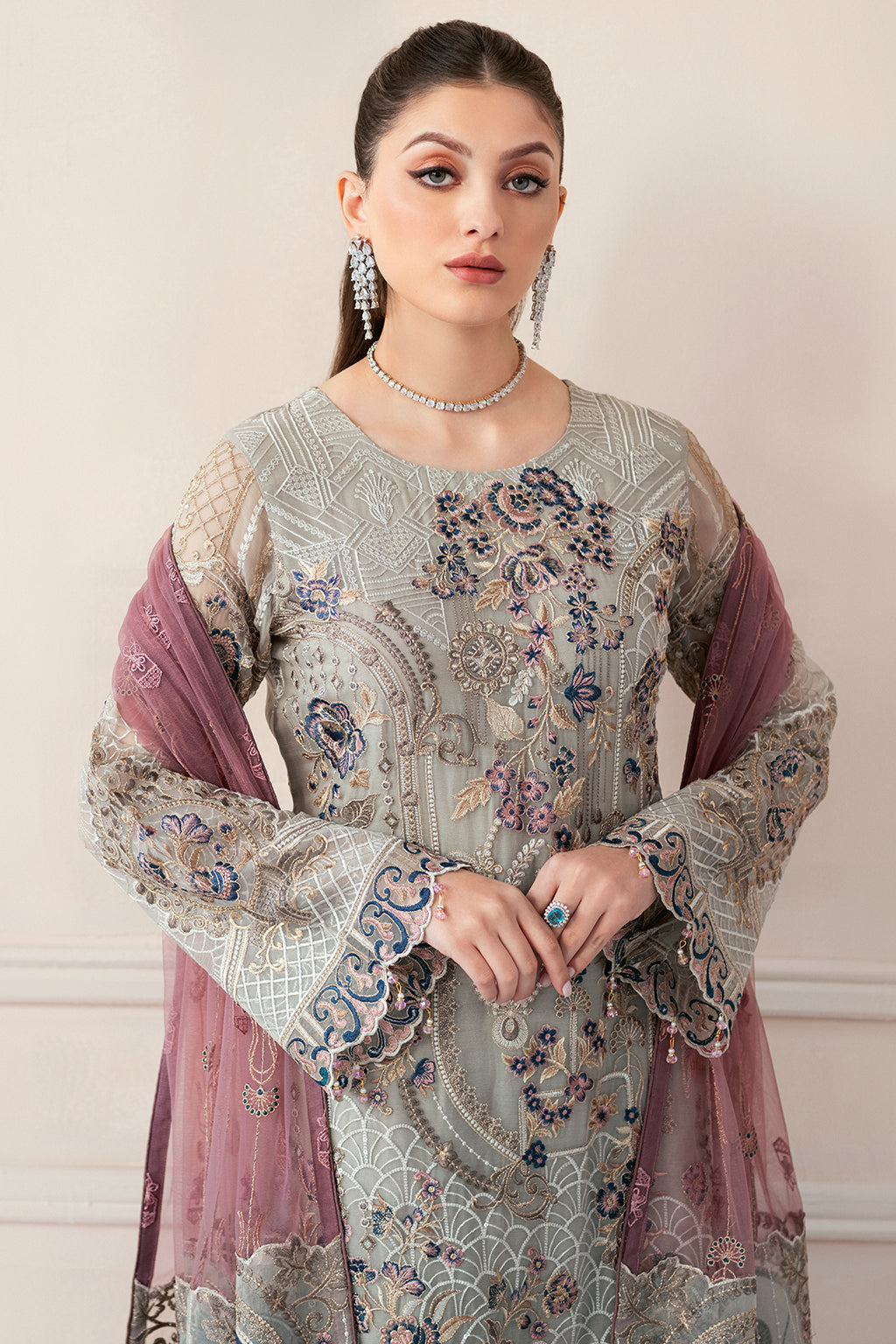 Ramsha | Rangoon Chiffon Collection 24 | D-907 by Ramsha - House of Maryam