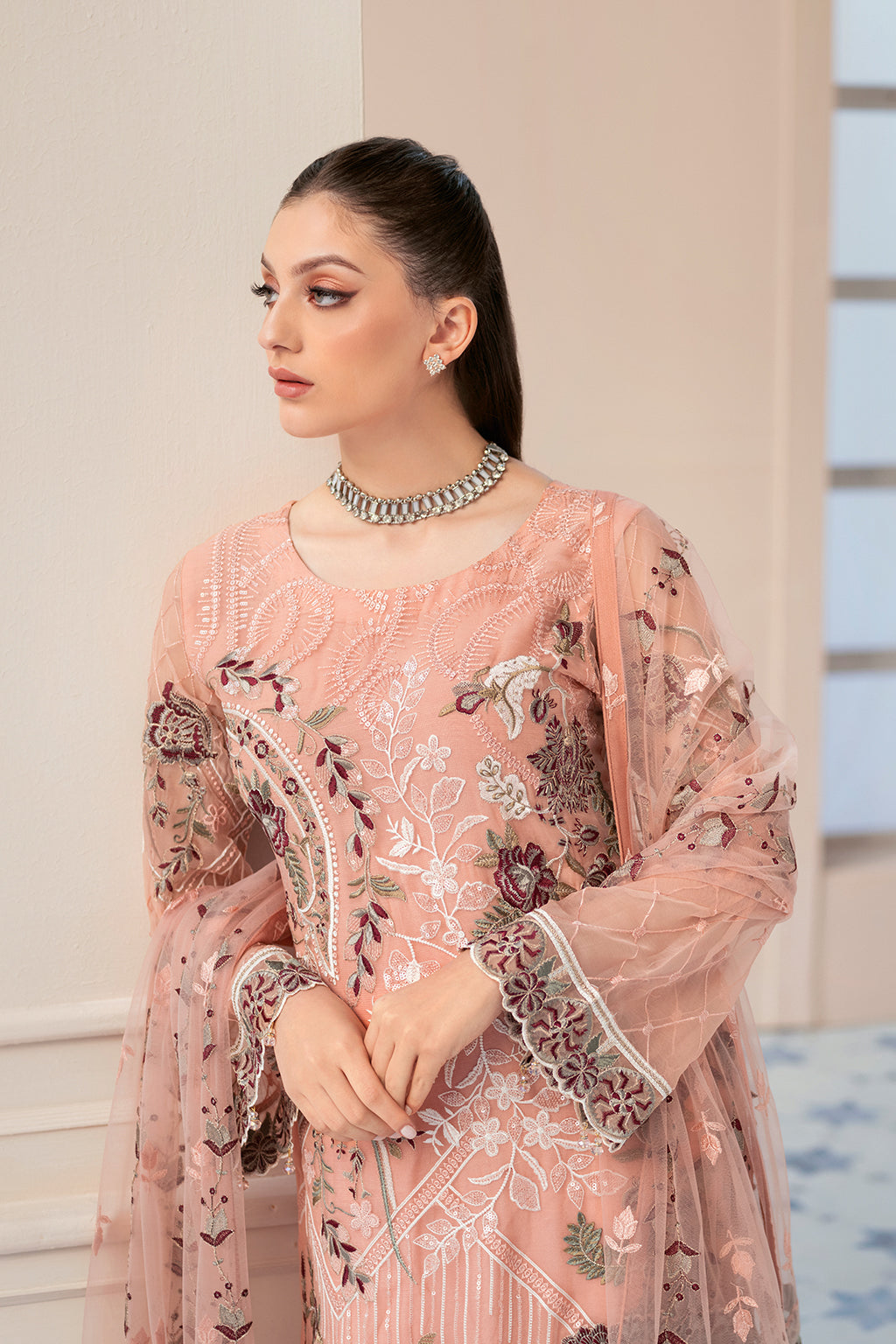 Ramsha | Rangoon Chiffon Collection 24 | D-901 by Designer Ramsha - House of Maryam - Pakistani Designer Ethnic Wear in {{ shop.shopifyCountryName }}