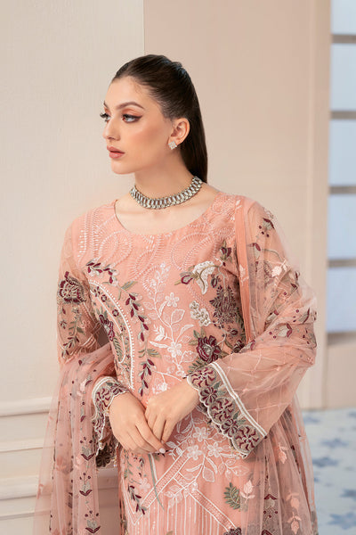 Ramsha | Rangoon Chiffon Collection 24 | D-901 -  Ramsha Formal - Original Designer Dress - House of Maryam