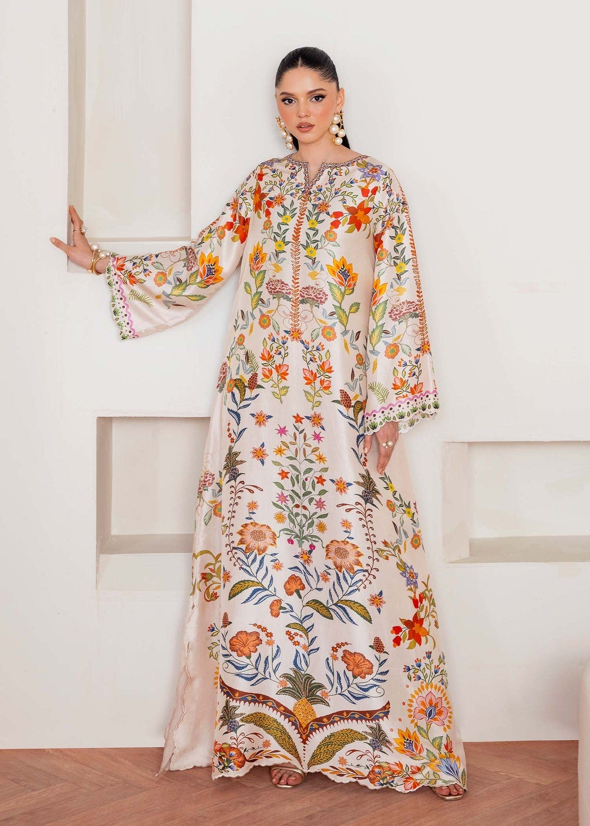 Kanwal Malik | Rosalia Silk Eid 25 | Celia -  Kanwal Malik Ladies Clothes - Original Designer Dress - House of Maryam