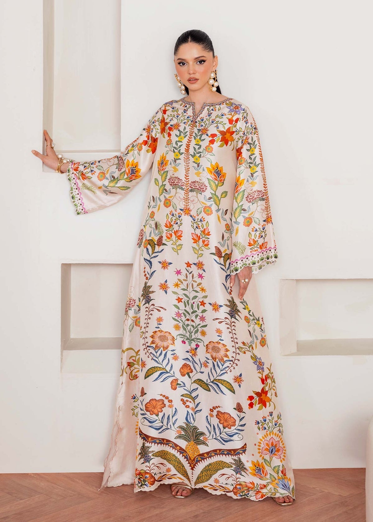Kanwal Malik | Rosalia Silk Eid 25 | Celia -  Kanwal Malik Ladies Clothes - Original Designer Dress - House of Maryam