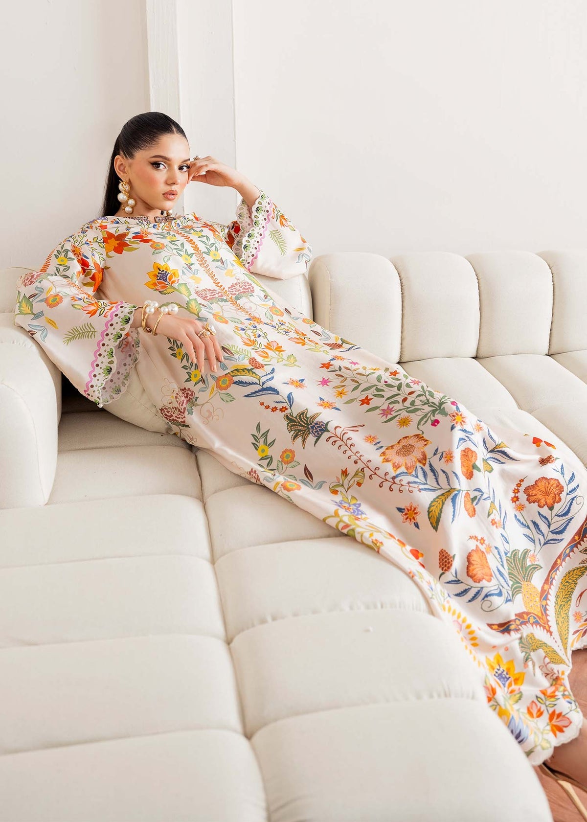 Kanwal Malik | Rosalia Silk Eid 25 | Celia -  Kanwal Malik Ladies Clothes - Original Designer Dress - House of Maryam