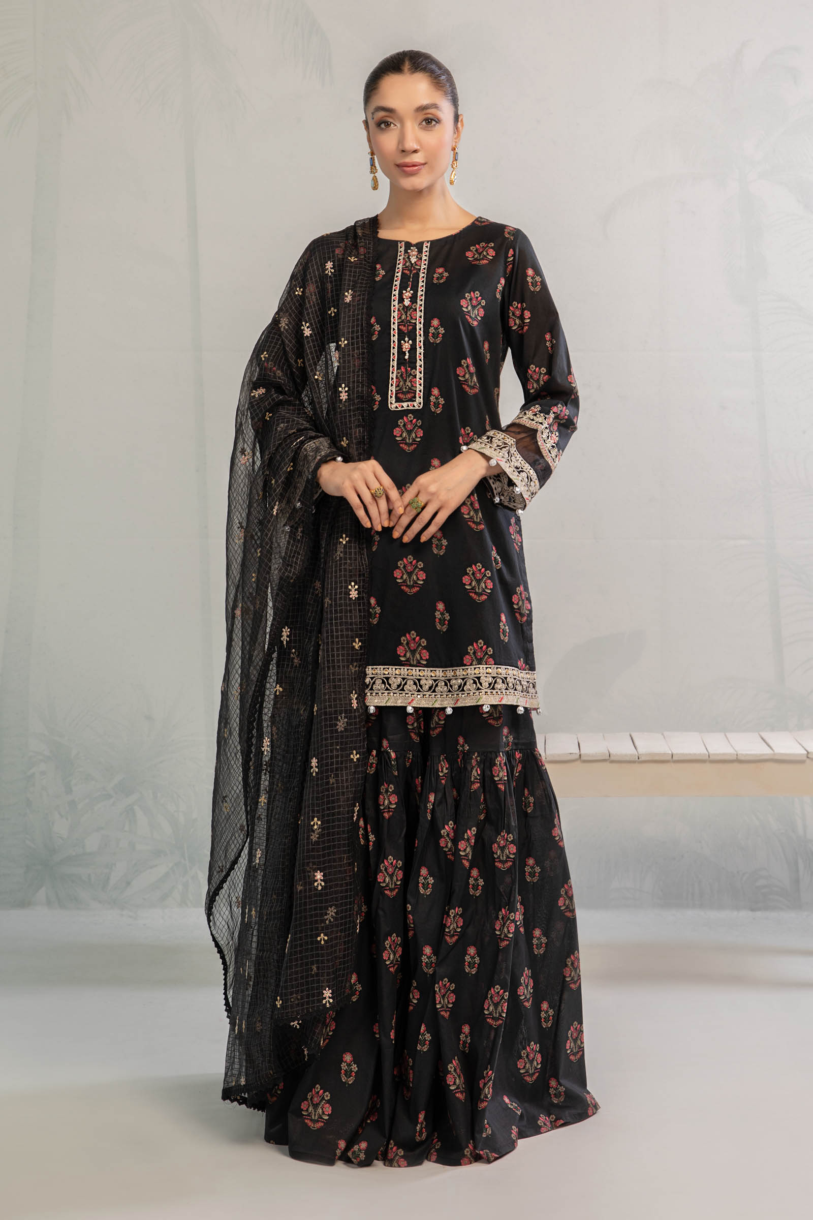 Maira B | Ready to Wear | DW-EA23-06R1 -  Maria B Luxury Pret -  House of Maryam