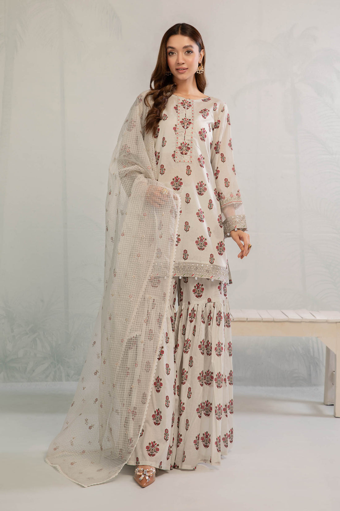 Maira B | Ready to Wear | DW-EA23-06R1 -  Maria B Luxury Pret -  House of Maryam