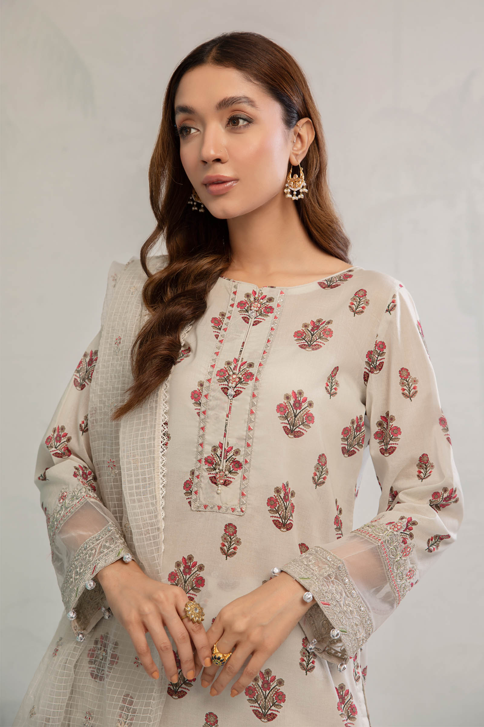 Maira B | Ready to Wear | DW-EA23-06R1 -  Maria B Luxury Pret -  House of Maryam
