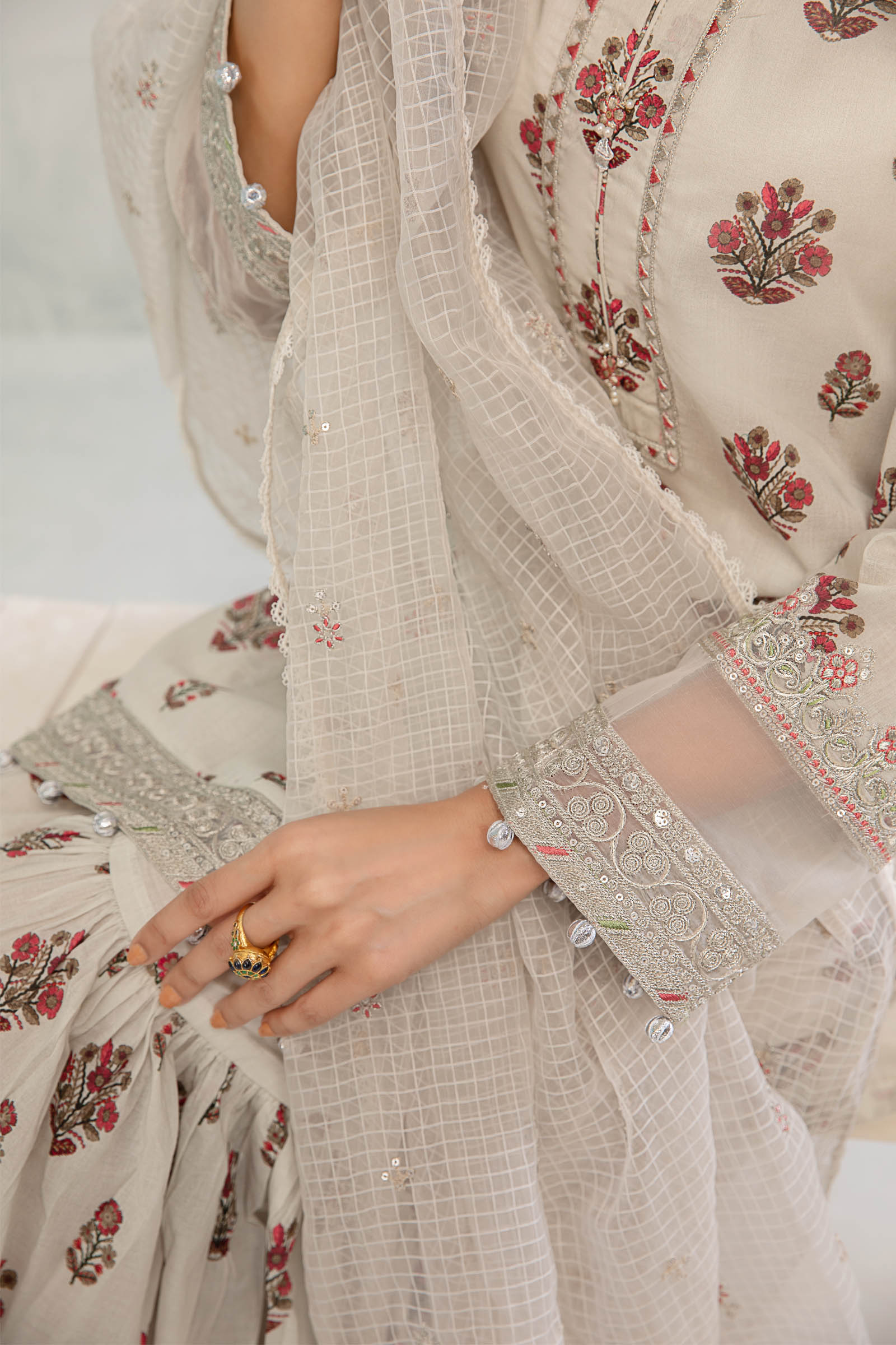 Maira B | Ready to Wear | DW-EA23-06R1 -  Maria B Luxury Pret -  House of Maryam