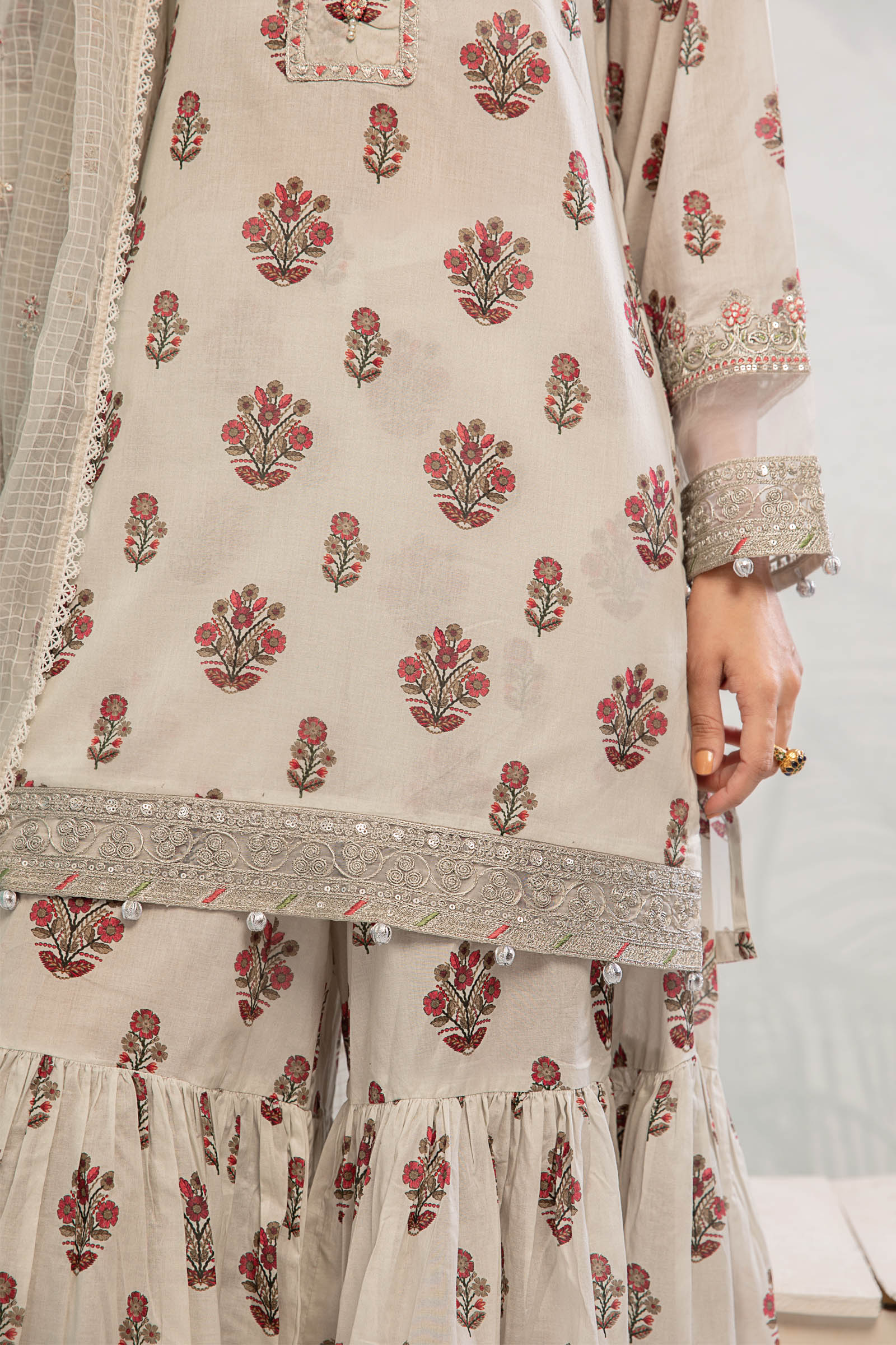 Maira B | Ready to Wear | DW-EA23-06R1 -  Maria B Luxury Pret -  House of Maryam