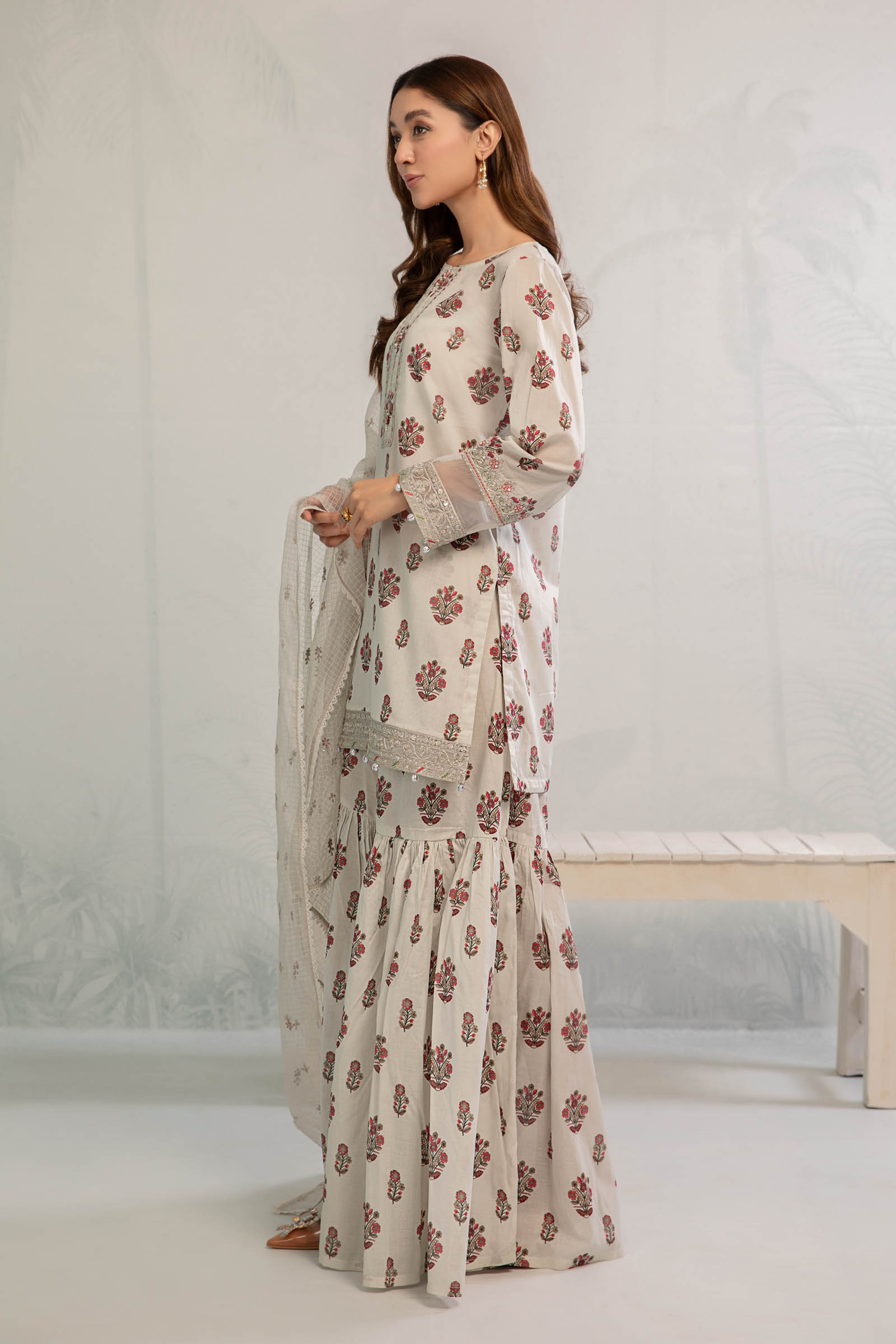 Maira B | Ready to Wear | DW-EA23-06R1 -  Maria B Luxury Pret -  House of Maryam