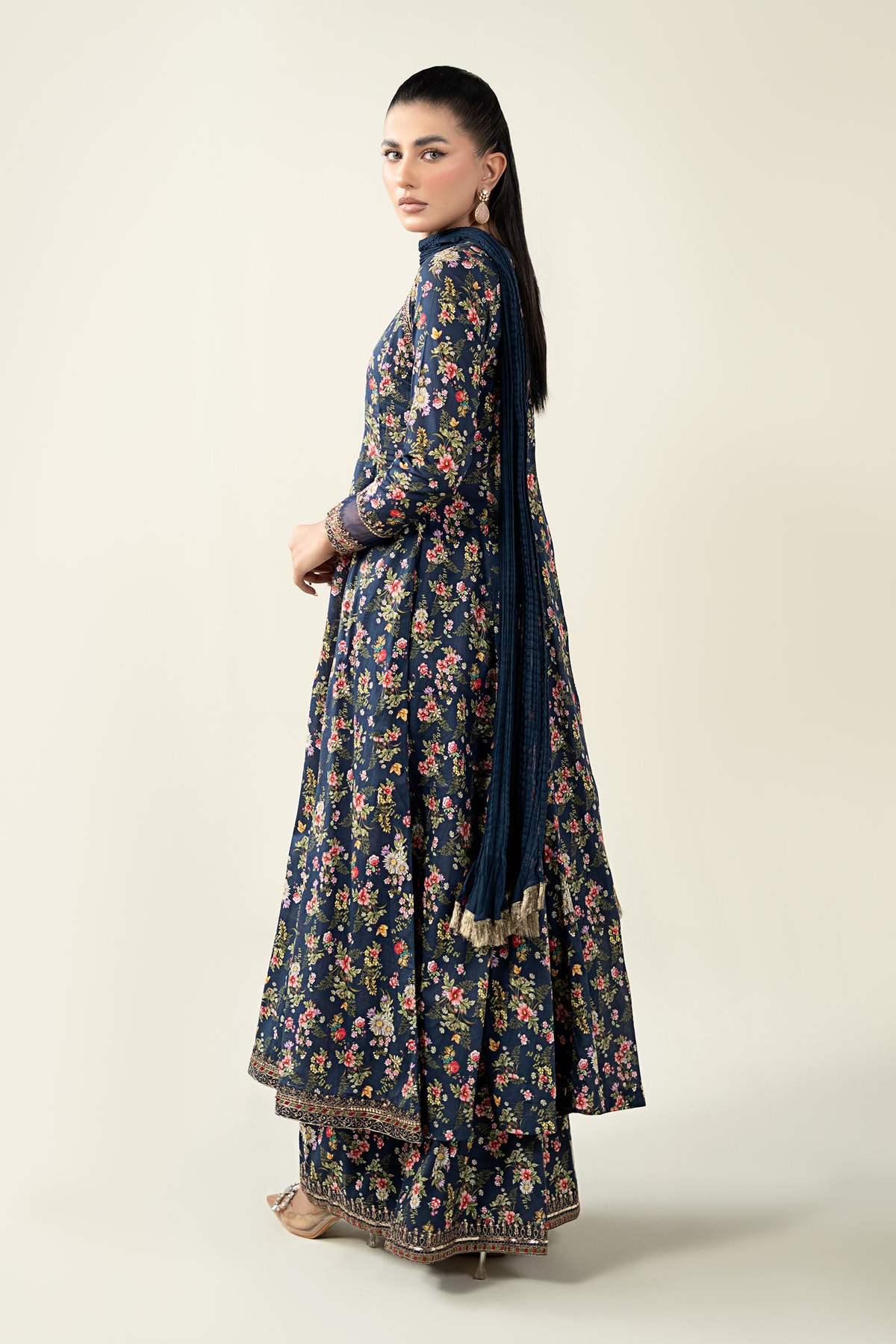 Maria B | Pre Fall Dresses | 3 Piece Printed Lawn Suit LL, image 2