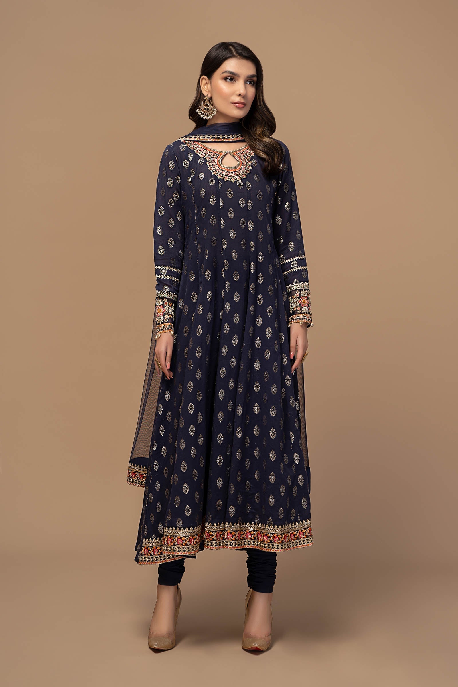 Maira B | Ready to Wear | DW-EF23-16R1 -  Maria B Luxury Pret -  House of Maryam