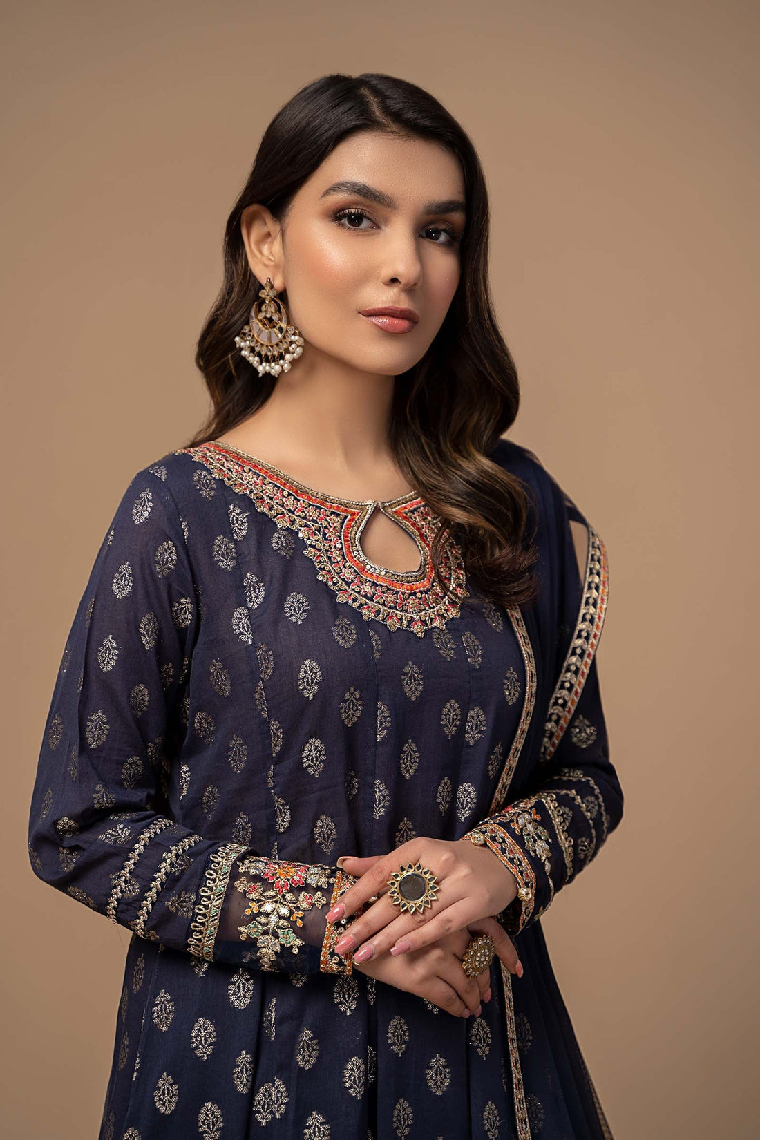 Maira B | Ready to Wear | DW-EF23-16R1 -  Maria B Luxury Pret -  House of Maryam