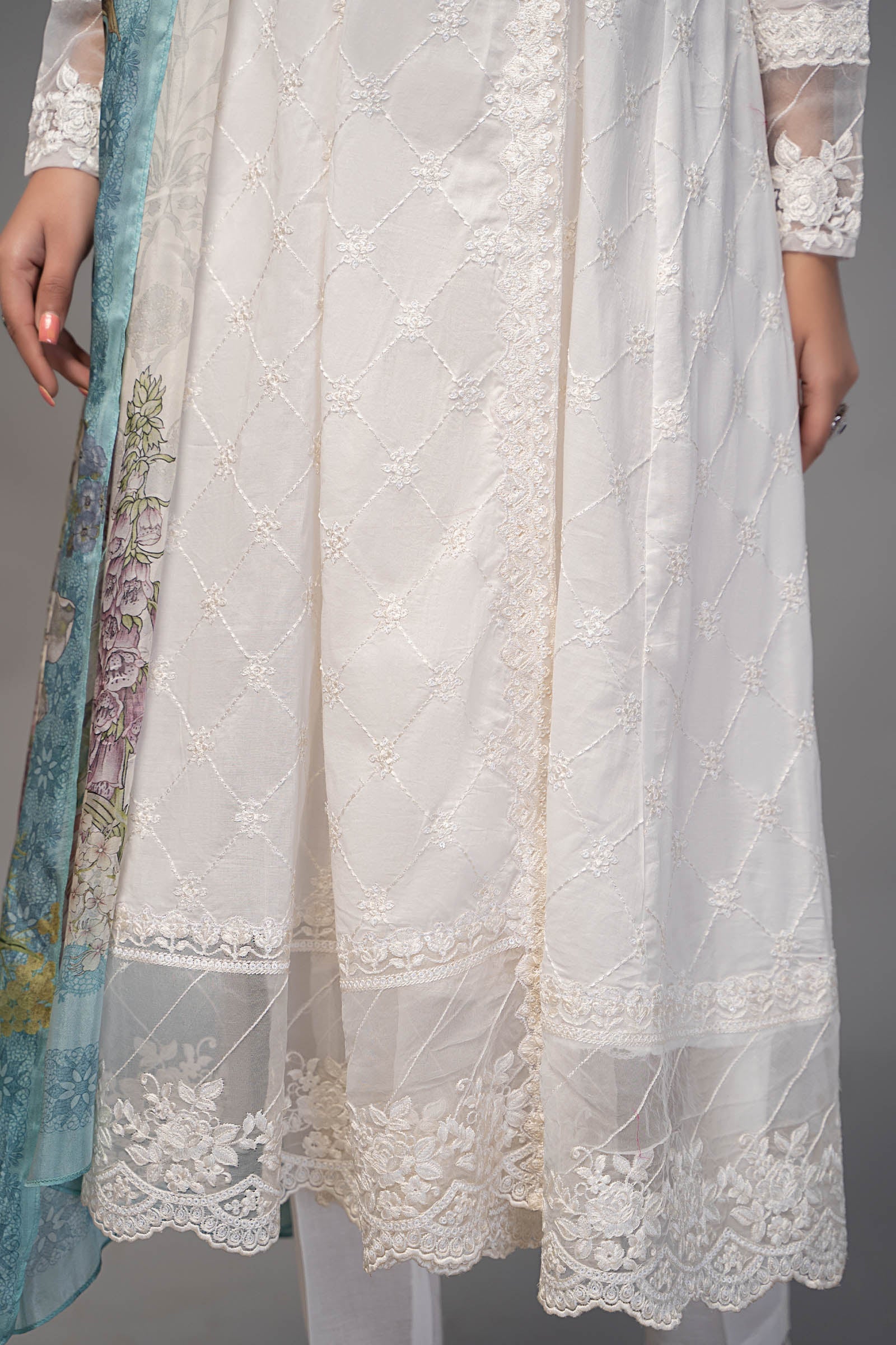 Maira B | Ready to Wear | DW-EF23-23R1 -  Maria B Luxury Pret -  House of Maryam