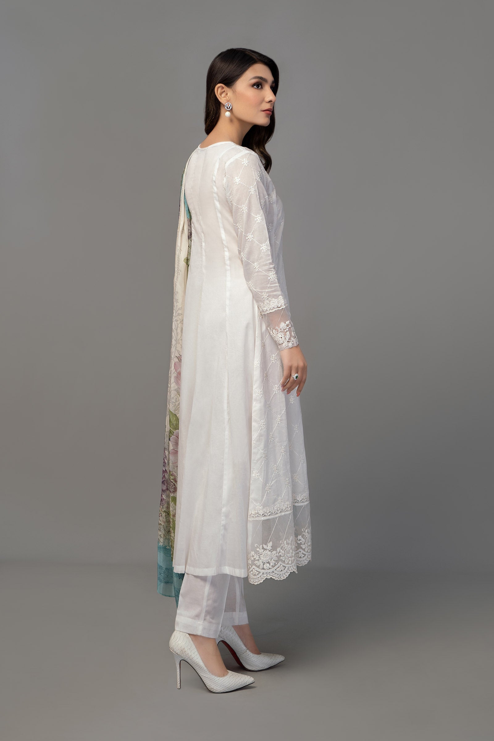 Maira B | Ready to Wear | DW-EF23-23R1 -  Maria B Luxury Pret -  House of Maryam