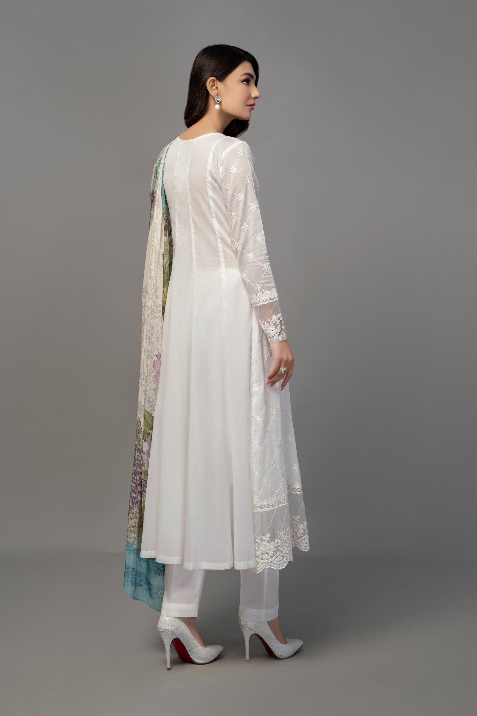 Maira B | Ready to Wear | DW-EF23-23R1 -  Maria B Luxury Pret -  House of Maryam