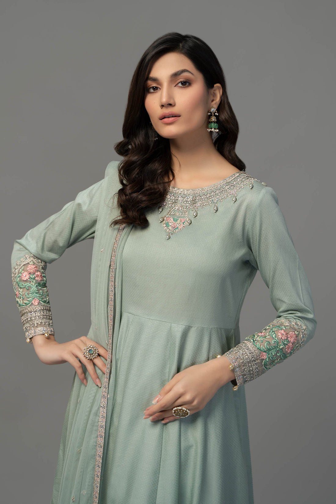 Maira B | Ready to Wear | DW-EF23-38R1 -  Maria B Luxury Pret -  House of Maryam