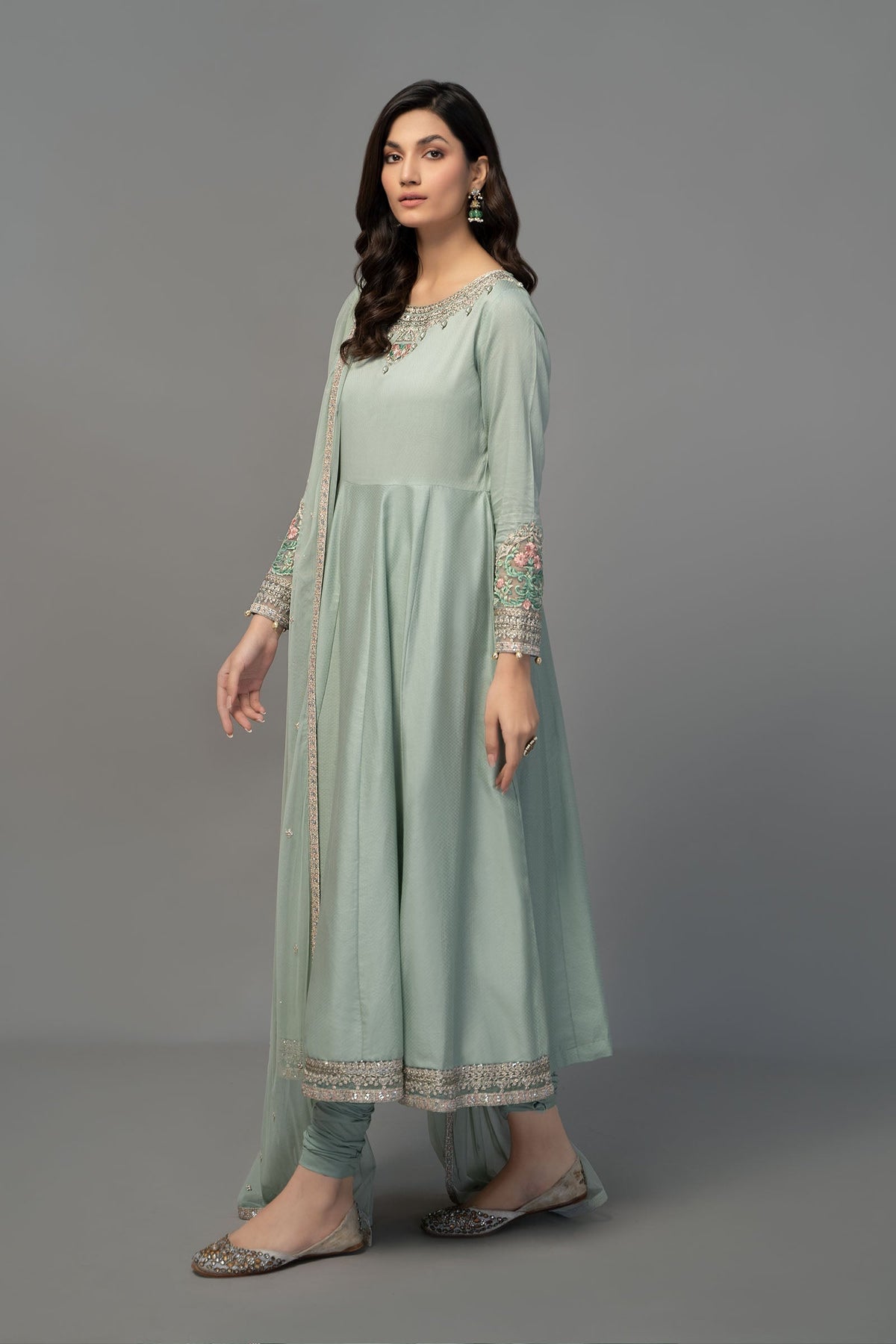 Maria B | Luxury Pret 25 | DW-EF23-38R1 -  Maria B Ladies Clothes - Original Designer Dress - House of Maryam