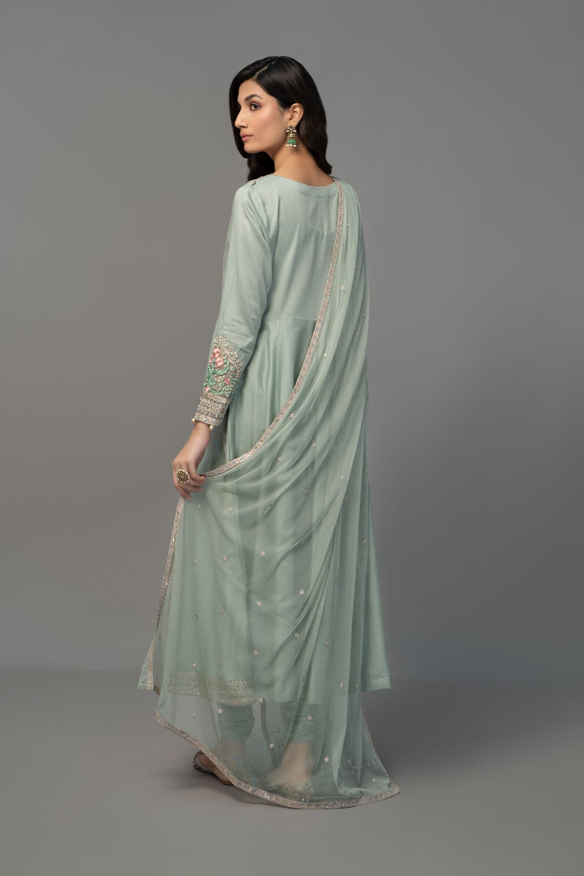 Maria B | Luxury Pret 25 | DW-EF23-38R1 -  Maria B Ladies Clothes - Original Designer Dress - House of Maryam