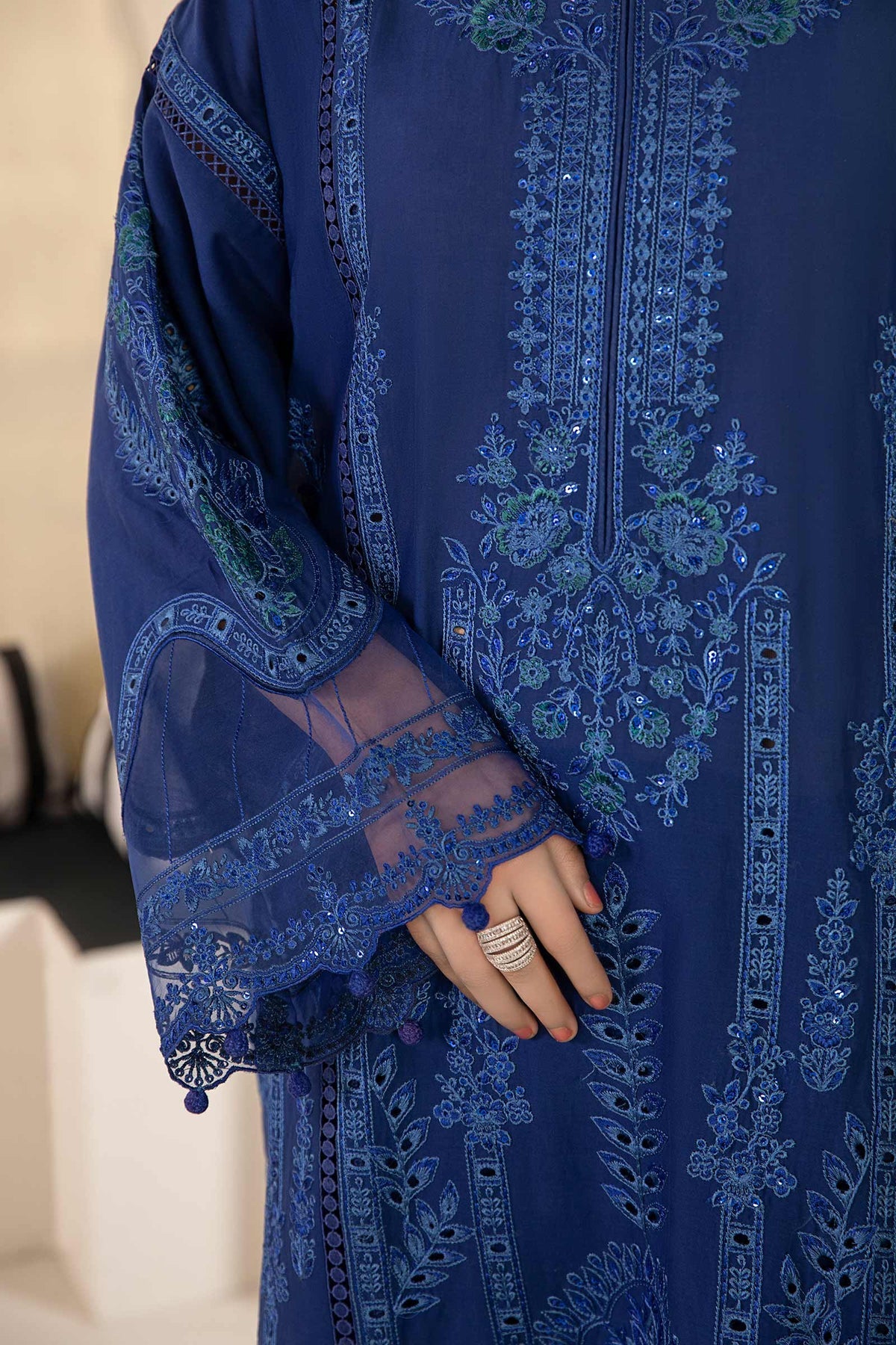 Maria B | Casual Pret 2024 | DW-EF24-02 -  Maria B Casuals - Original Designer Dress - House of Maryam