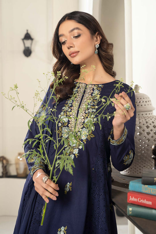 Maria B | Casual Pret 2024 | DW-EF24-08 -  Maria B Casuals - Original Designer Dress - House of Maryam