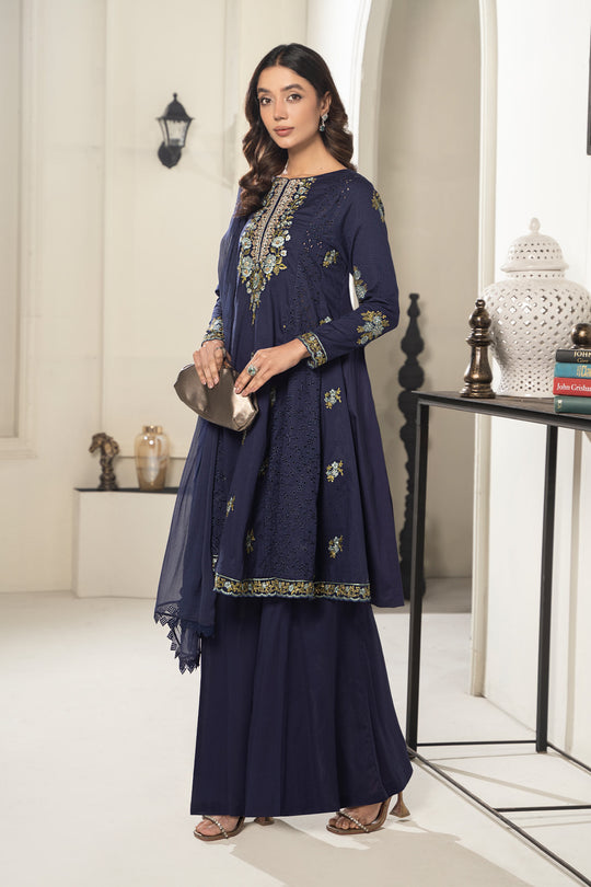 Maria B | Casual Pret 2024 | DW-EF24-08 -  Maria B Casuals - Original Designer Dress - House of Maryam
